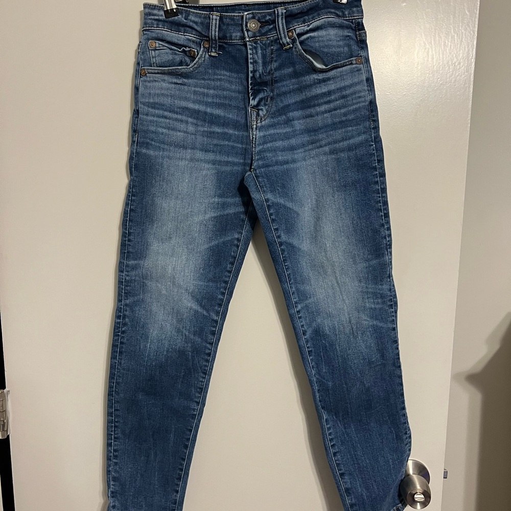 American Eagle Jeans Airflex + Slim Straight Size 26 x 28 Inseam 26.5